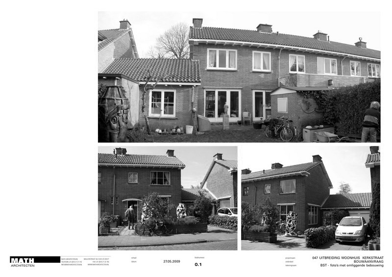 extension of house Kerkstraat | Wassenaar